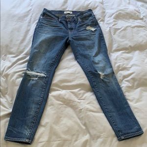 Madewell High Riser Skinny Jeans